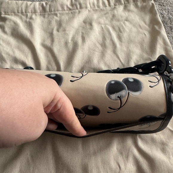 NWT Coachtopia Wavy Dinky Bag Cherry Print - Picture 12 of 16